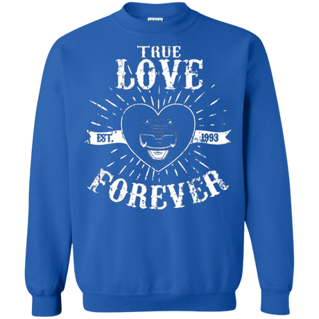 Sweatshirts Royal / Small True Love Forever Black Crewneck Sweatshirt