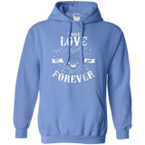 Sweatshirts Carolina Blue / Small True Love Forever Black Pullover Hoodie