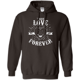 Sweatshirts Dark Chocolate / Small True Love Forever Black Pullover Hoodie
