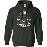 Sweatshirts Forest Green / Small True Love Forever Black Pullover Hoodie