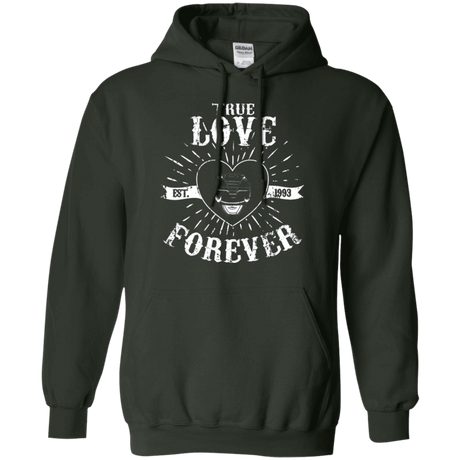 Sweatshirts Forest Green / Small True Love Forever Black Pullover Hoodie