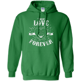 Sweatshirts Irish Green / Small True Love Forever Black Pullover Hoodie