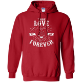 Sweatshirts Red / Small True Love Forever Black Pullover Hoodie