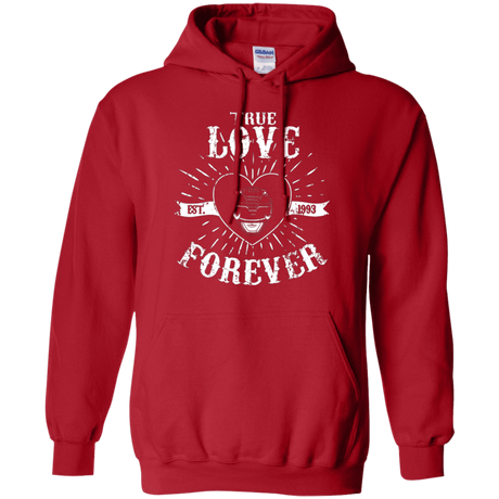 Sweatshirts Red / Small True Love Forever Black Pullover Hoodie