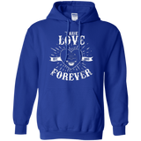 Sweatshirts Royal / Small True Love Forever Black Pullover Hoodie