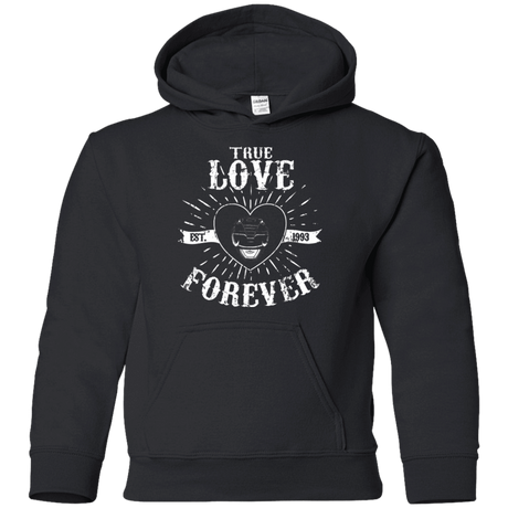 Sweatshirts Black / YS True Love Forever Black Youth Hoodie