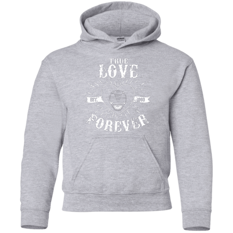 Sweatshirts Sport Grey / YS True Love Forever Black Youth Hoodie