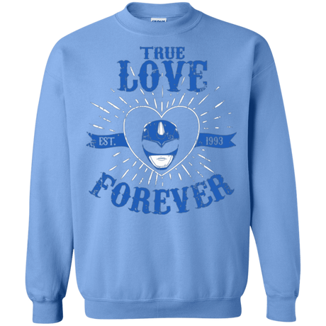 Sweatshirts Carolina Blue / Small True Love Forever Blue Crewneck Sweatshirt