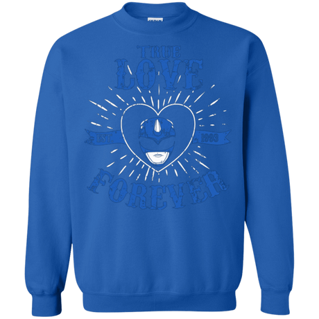 Sweatshirts Royal / Small True Love Forever Blue Crewneck Sweatshirt