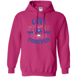 Sweatshirts Heliconia / Small True Love Forever Blue Pullover Hoodie