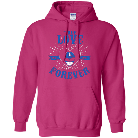 Sweatshirts Heliconia / Small True Love Forever Blue Pullover Hoodie