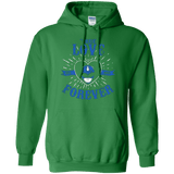 Sweatshirts Irish Green / Small True Love Forever Blue Pullover Hoodie