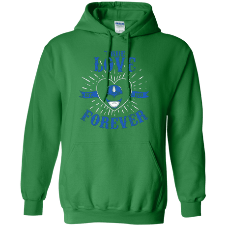 Sweatshirts Irish Green / Small True Love Forever Blue Pullover Hoodie