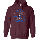 Sweatshirts Maroon / Small True Love Forever Blue Pullover Hoodie