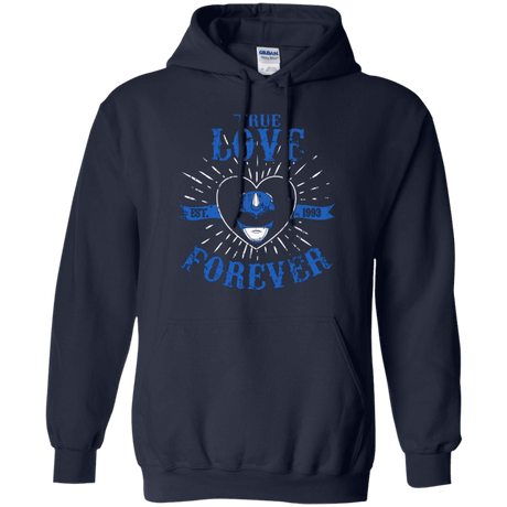 Sweatshirts Navy / Small True Love Forever Blue Pullover Hoodie