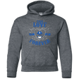 Sweatshirts Dark Heather / YS True Love Forever Blue Youth Hoodie