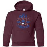 Sweatshirts Maroon / YS True Love Forever Blue Youth Hoodie