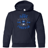 Sweatshirts Navy / YS True Love Forever Blue Youth Hoodie
