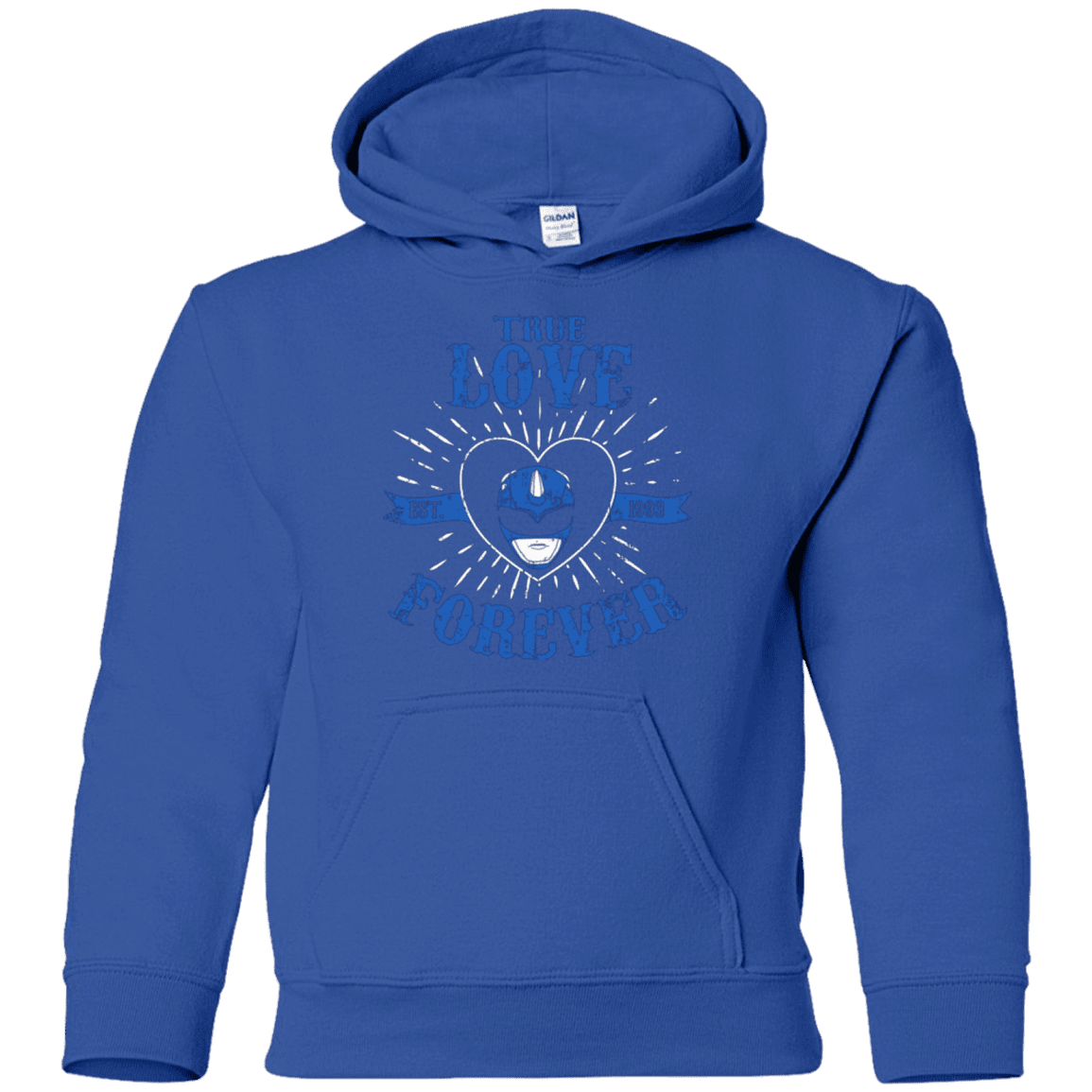 Sweatshirts Royal / YS True Love Forever Blue Youth Hoodie
