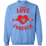 Sweatshirts Carolina Blue / Small True Love Forever Dragon Crewneck Sweatshirt