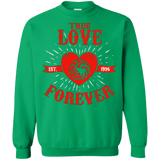 Sweatshirts Irish Green / Small True Love Forever Dragon Crewneck Sweatshirt
