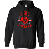 Sweatshirts Black / Small True Love Forever Dragon Pullover Hoodie