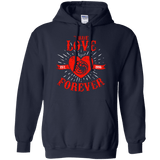 Sweatshirts Navy / Small True Love Forever Dragon Pullover Hoodie