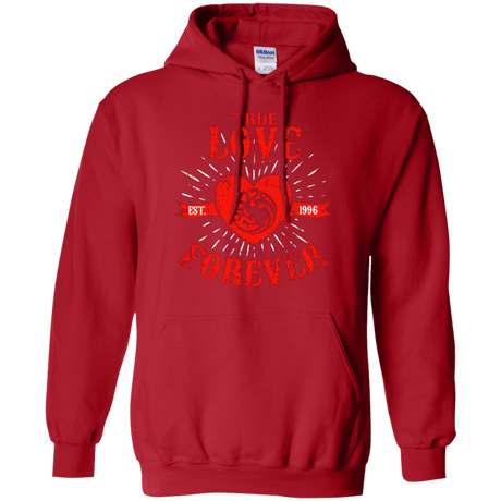 Sweatshirts Red / Small True Love Forever Dragon Pullover Hoodie