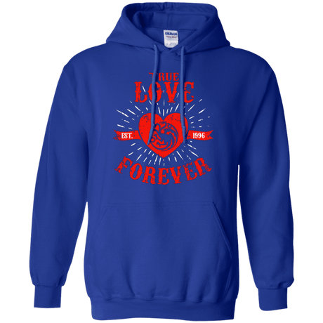 Sweatshirts Royal / Small True Love Forever Dragon Pullover Hoodie