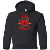 Sweatshirts Black / YS True Love Forever Dragon Youth Hoodie