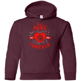 Sweatshirts Maroon / YS True Love Forever Dragon Youth Hoodie