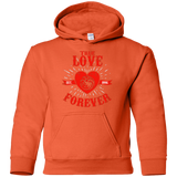 Sweatshirts Orange / YS True Love Forever Dragon Youth Hoodie