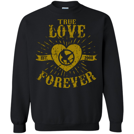 Sweatshirts Black / Small True Love Forever Games Crewneck Sweatshirt