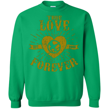 Sweatshirts Irish Green / Small True Love Forever Games Crewneck Sweatshirt