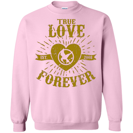 Sweatshirts Light Pink / Small True Love Forever Games Crewneck Sweatshirt