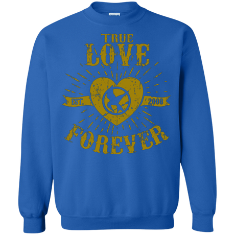 Sweatshirts Royal / Small True Love Forever Games Crewneck Sweatshirt