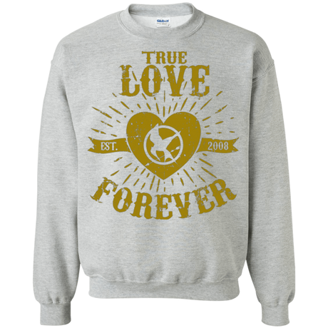 Sweatshirts Sport Grey / Small True Love Forever Games Crewneck Sweatshirt