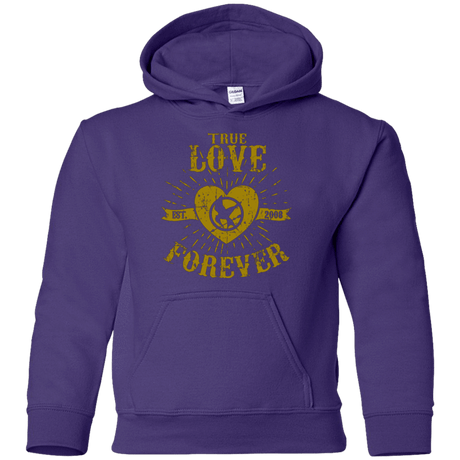Sweatshirts Purple / YS True Love Forever Games Youth Hoodie
