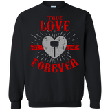 Sweatshirts Black / Small True Love Forever God Thunder Crewneck Sweatshirt