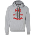 Sweatshirts Sport Grey / Small True Love Forever God Thunder Premium Fleece Hoodie