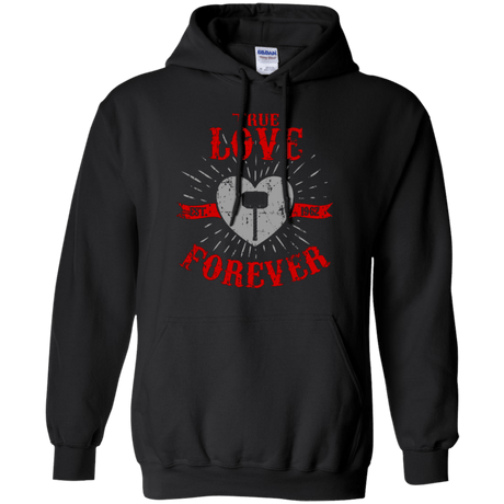 Sweatshirts Black / Small True Love Forever God Thunder Pullover Hoodie