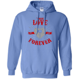 Sweatshirts Carolina Blue / Small True Love Forever God Thunder Pullover Hoodie