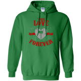 Sweatshirts Irish Green / Small True Love Forever God Thunder Pullover Hoodie