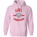 Sweatshirts Light Pink / Small True Love Forever God Thunder Pullover Hoodie
