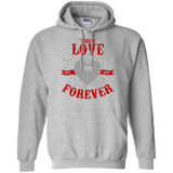 Sweatshirts Sport Grey / Small True Love Forever God Thunder Pullover Hoodie