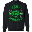 Sweatshirts Black / Small True Love Forever Lantern Crewneck Sweatshirt