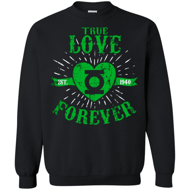 Sweatshirts Black / Small True Love Forever Lantern Crewneck Sweatshirt