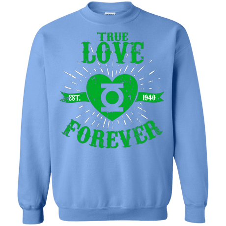 Sweatshirts Carolina Blue / Small True Love Forever Lantern Crewneck Sweatshirt