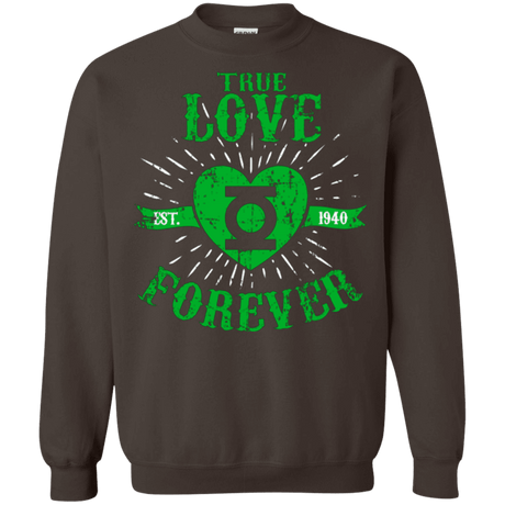 Sweatshirts Dark Chocolate / Small True Love Forever Lantern Crewneck Sweatshirt