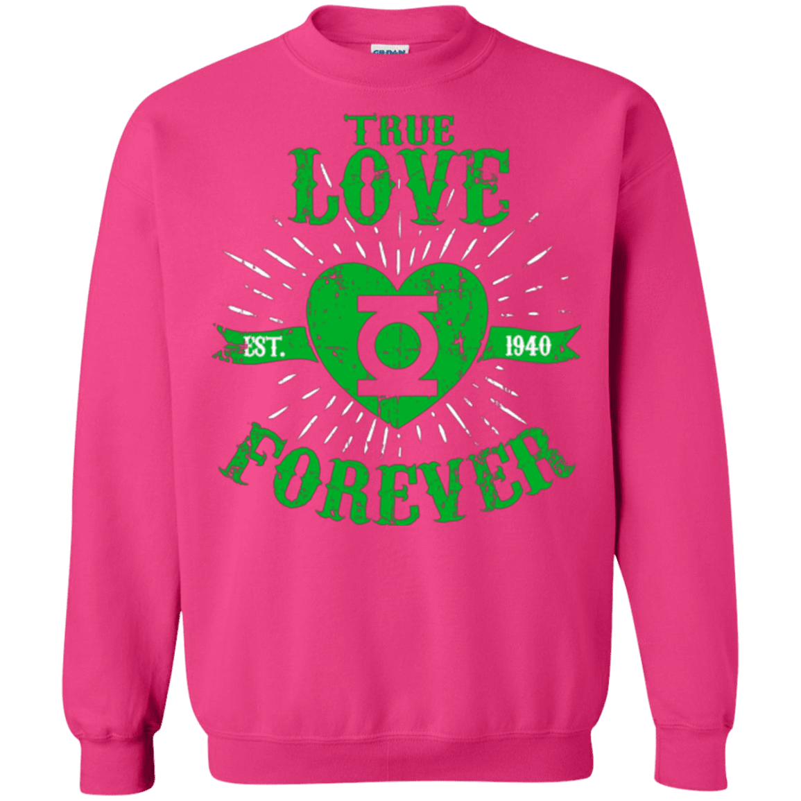 Sweatshirts Heliconia / Small True Love Forever Lantern Crewneck Sweatshirt